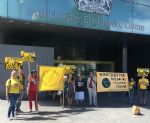 Frack Free Greater Manchester court protest